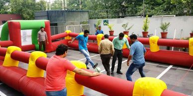 SLEEPRY FOOTBALL GAME ON  RENT IN GURGAON, NOIDA, DELHI & FARIDABAD