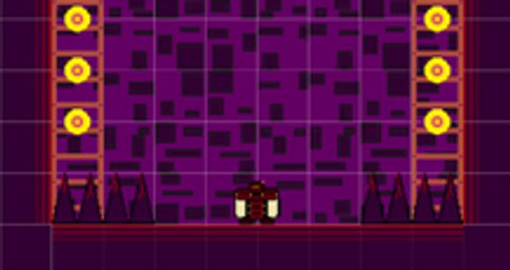 The Fire Soldier arrives at a volcano in Fire Soldier.