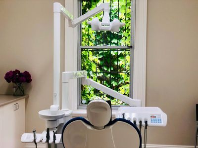 Dentist chair in Smerdon Dental clinic