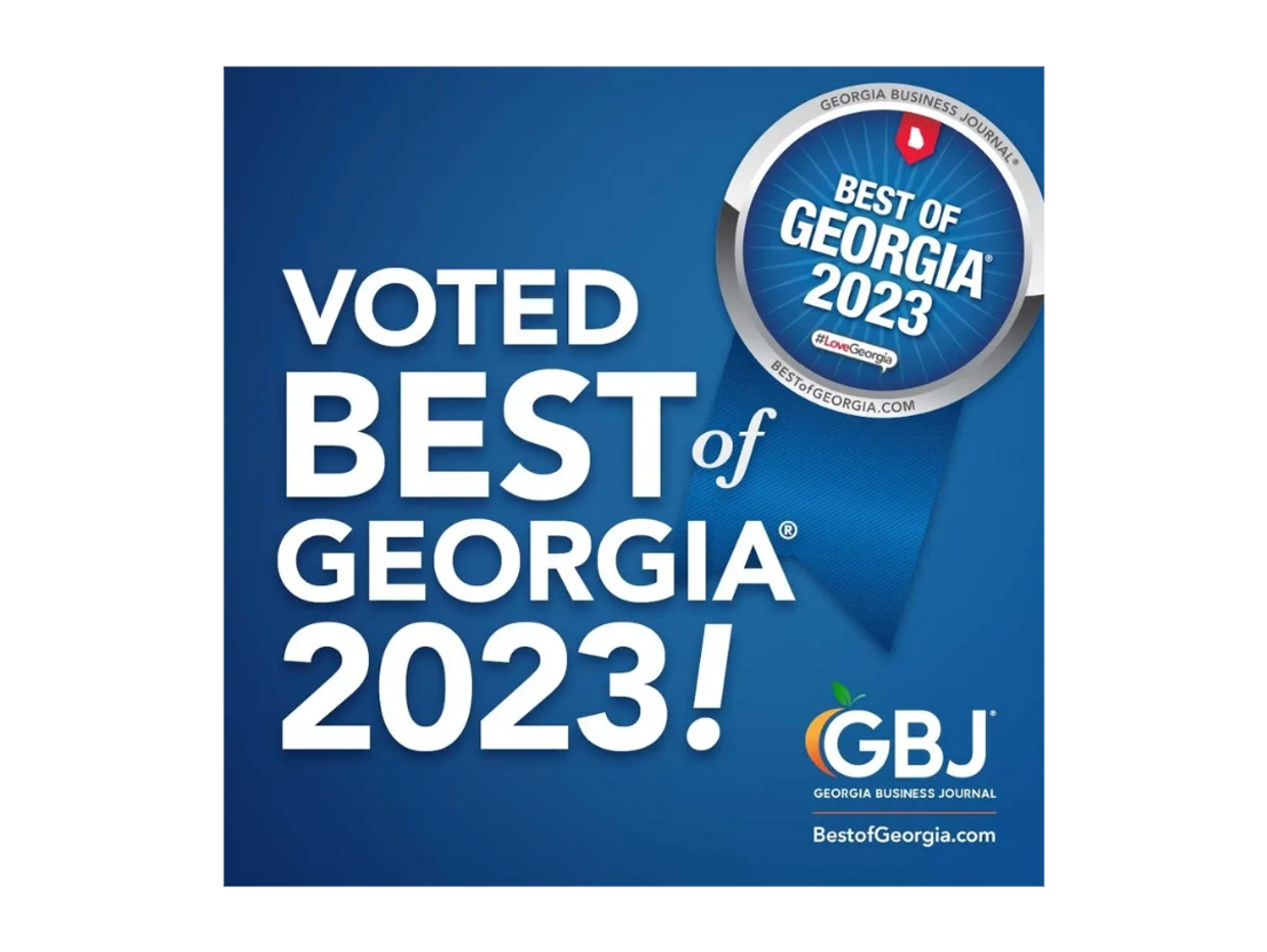 Voted Best of Georgia 2023! Web Ad