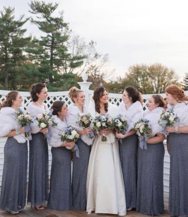 winter wedding
park savoy wedding
bridal party
blue wedding
nj bride