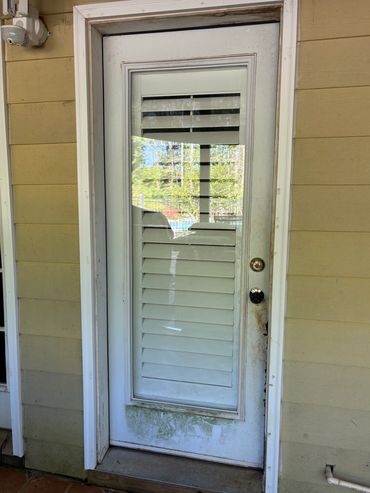 Prep for single security door