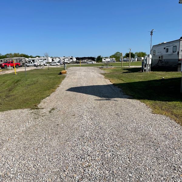 100 Foot Pull thru sites