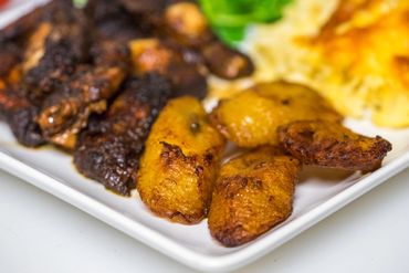 food kept on a plate