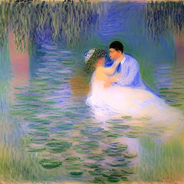 romantic couples art