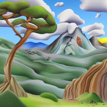 natural landscape art