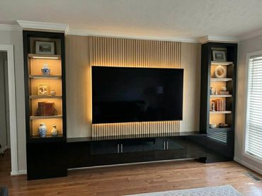 Accent TV Wall design, update your TV Wall
