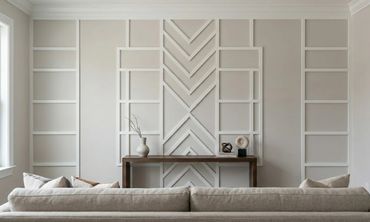 Accent Wall Design, Paint accent wall