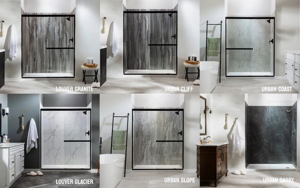 Shower Wall Designs, Bathroom Remodeling, Walk-in Shower Improvement