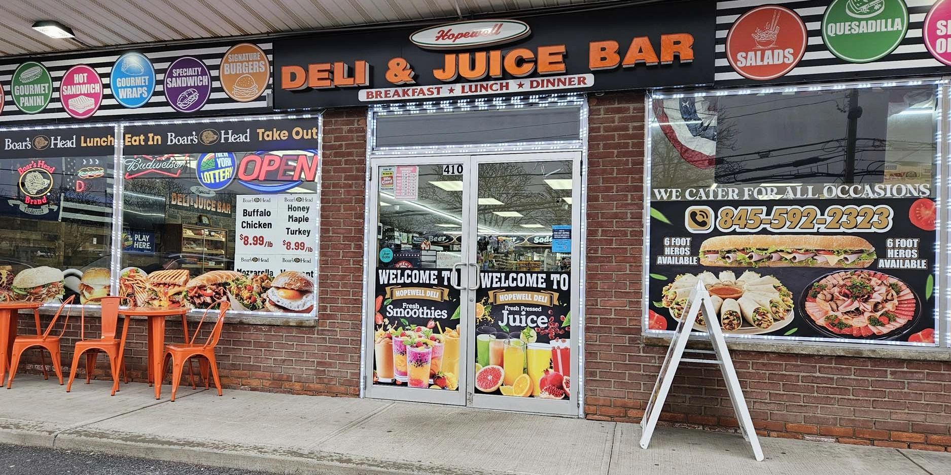 Image Of Streetside View Of Hopewell Deli