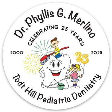 Dr. Merlino's 25th anniversary logo