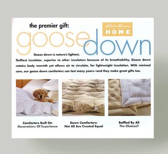 store signage that features the store's bedroom products