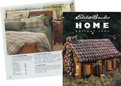 two samples of print advertisements with "home" as the subject
