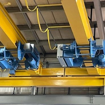Overcranes with Gantron Wireope Hoists
