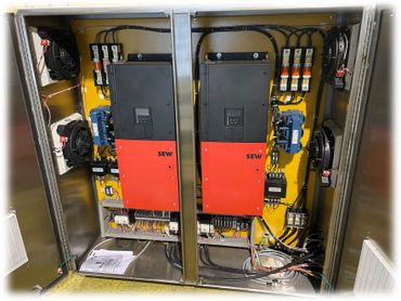 Wirerope Hoist with SEW VFD, NEMA 4X Enclosure, Corrosive Environment