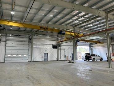 Overhead Crane Installation with Demag Wirerope Hoist, Conductor Bar and Runway System