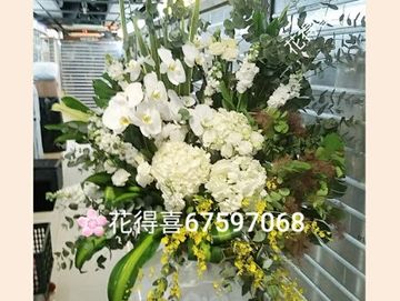帛事花籃 ,白事花籃