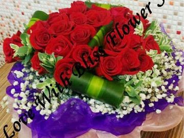 紅玫瑰,花束