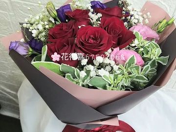 紅玫瑰,花束