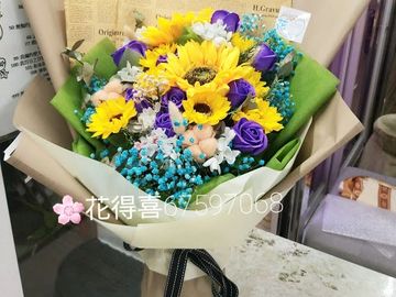 香皂花束,畢業花束