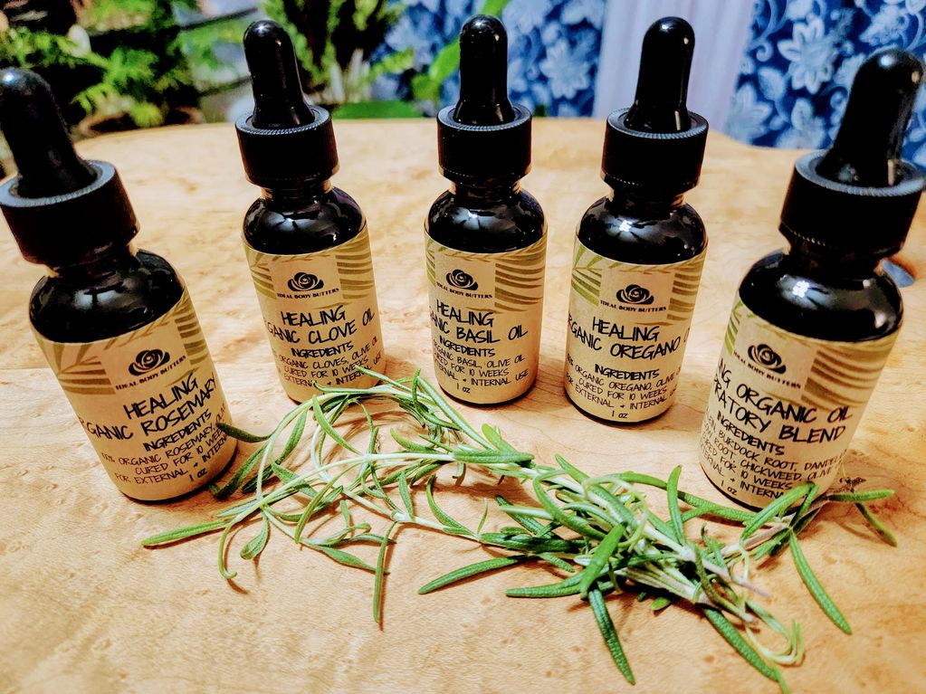 Organic Healing Oils