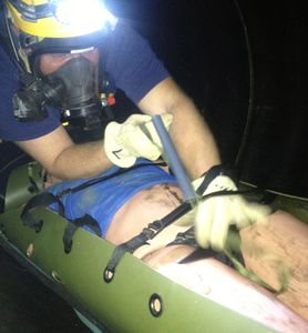 rescue safety confined space osha firefighter kentucky safety lexington sked cmc petzl rope