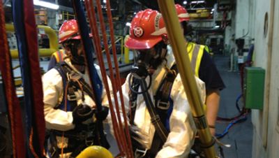 confined space rescue standby rescue permit required confined space kentucky lexington georgetown 