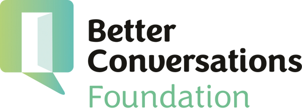 Better Conversations Foundation Logo.  Supporting Leadership Coaching, Strategic Alignment