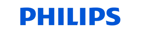 Philips logo in blue text.