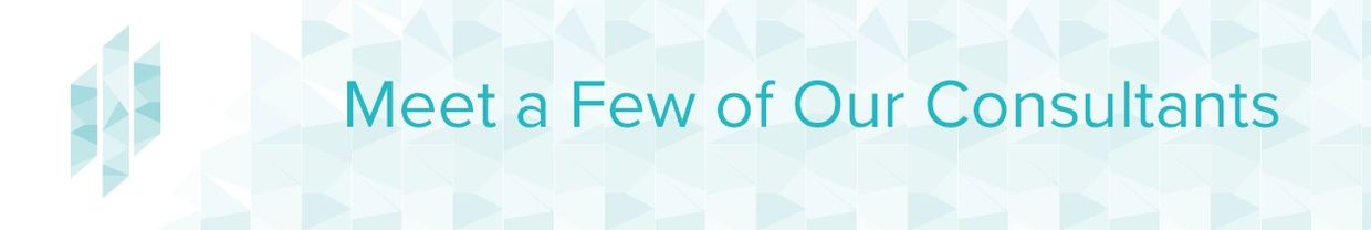 Logo and Meet a Few of Our Consultants