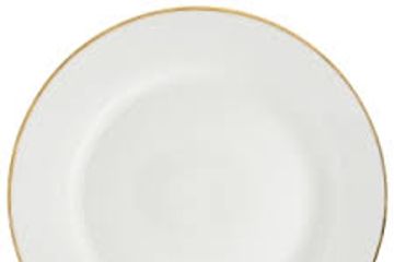gold rimmed dinner plates
