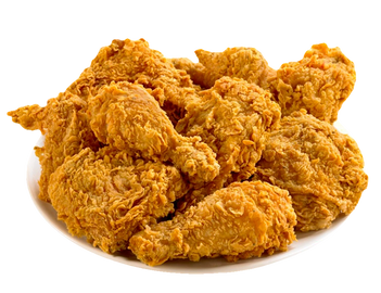 Burger Barons Classic Chicken Nine pieces of Texas fried chicken.