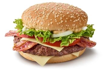 Burger Barons Single Mozzarella Burger