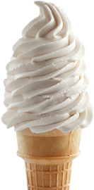 Large Vanilla Ice cream