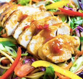 Sweet Chilli Chicken Salad