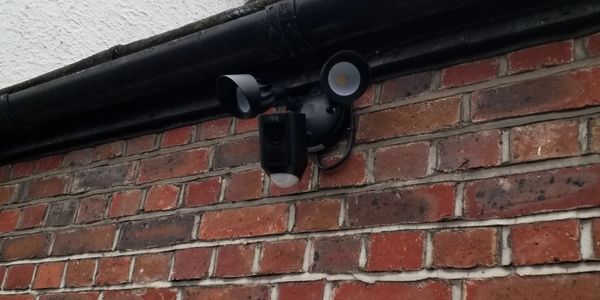Security PIR Lights on exterior of property