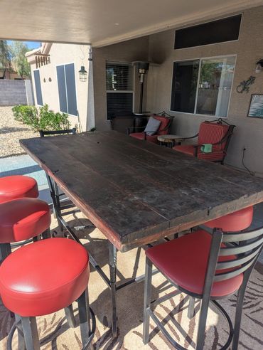 Old Bar Style Table