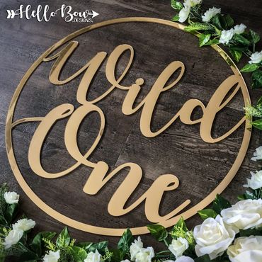wild one first birthday event sign party sign party decor party decoration