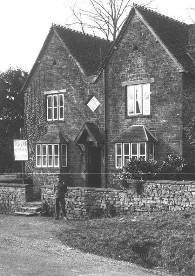 An early image of the Yew Tree, which was formerly known as the 'Red Lion'