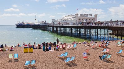Brighton Beach with pier, Melbourne - window cleaning Brighton, Melbourne
