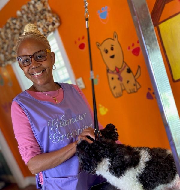 Belinda Fisher-Hale, Owner of Glamour Grooming & Boarding (a dog grooming & boarding service)