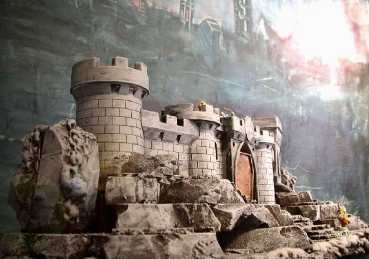 Warhammer terrain from my custom miniature painting. Great for D&D and Pathfinder as well.