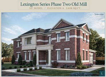 Our old mill development lexington series 3400 square foot brick colonial in Hamilton NJ.