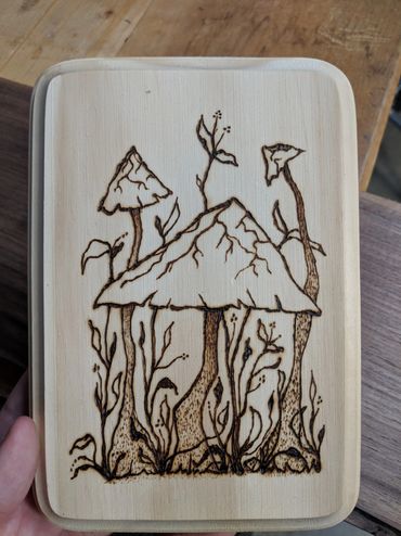 These are not Mushrooms - Woodburn 4" x 6"