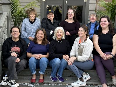 Retreat Writers at the Cape May retreat in Oct 2025