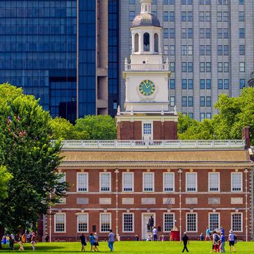 Independence Hall is a fav Philly attraction for writers at the New Hope writing retreat.