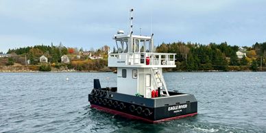 Eagle River push boat.