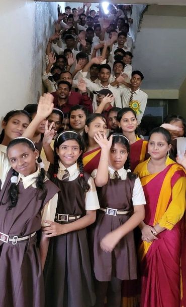 Carmel Mission Secular School Bihar. India. India Christian Ministries.