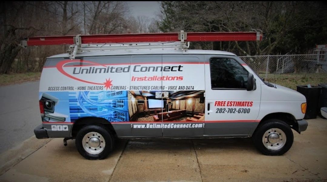 Audio Video Installation Company truck located in Clinton Maryland