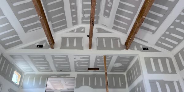 cathedral ceiling drywall by Elite Contractor Services LLC